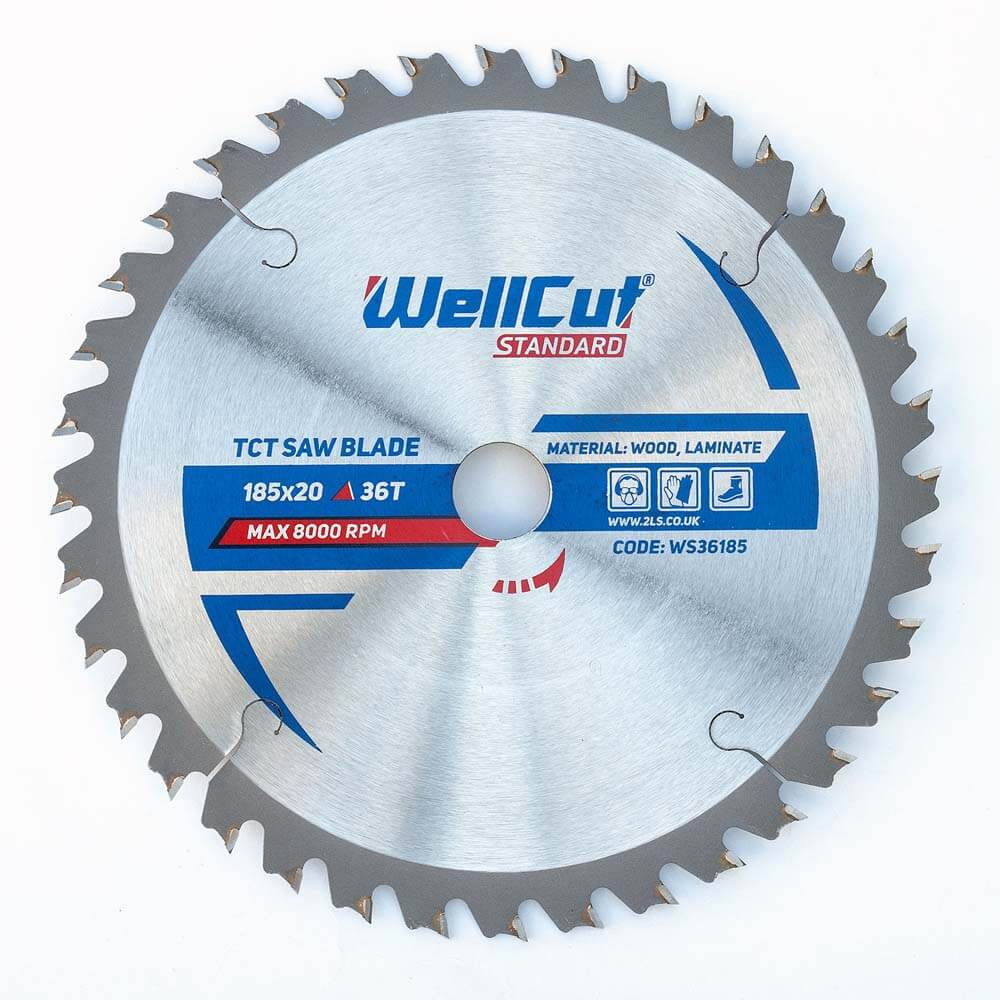 Пиляльний диск WellCut 185x20 мм, 36Т ламінат